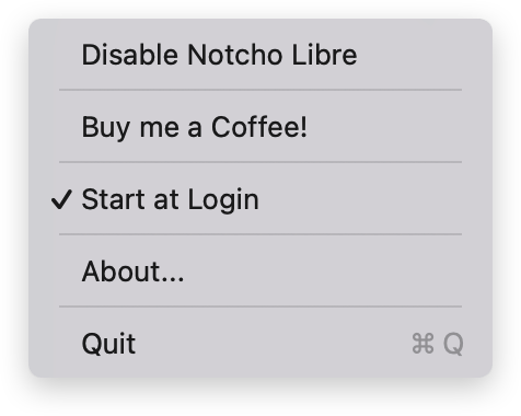 Notcho Libre screenshot